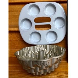 NORDIC WARE Bundt Pan Egg Muffin Cup Cake Cupcake Baking Pan